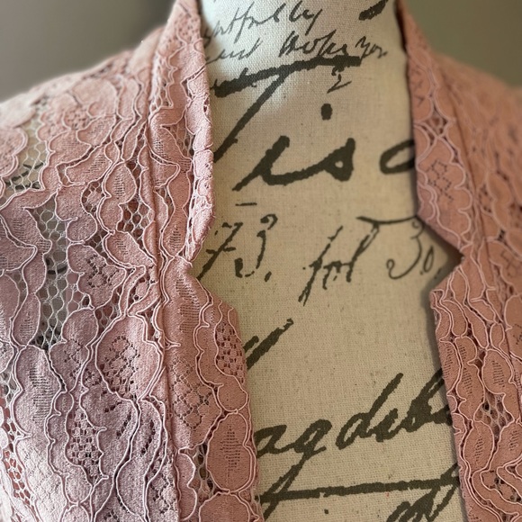 Max & Moi Photo Lace Blazer NWT - Picture 6 of 8